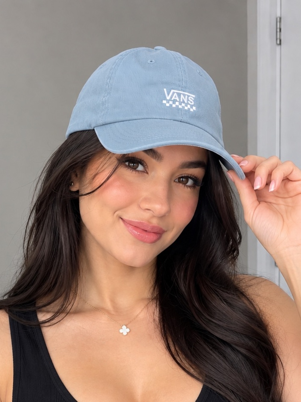 VANS WOMENS COURTSIDE HAT ASHLEY BLUE